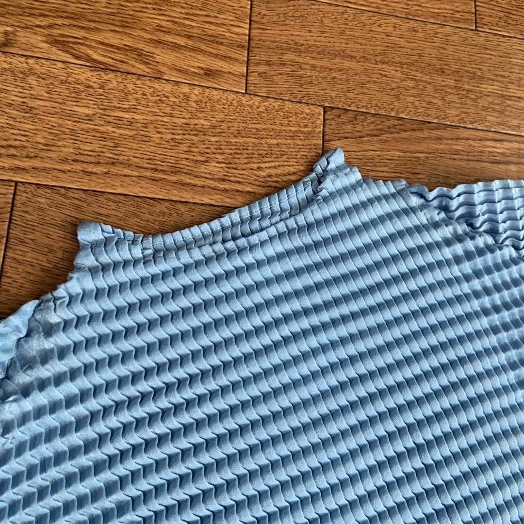 イッセイミヤケISSEY MIYAKEチュニックプリーツトップスワンピース