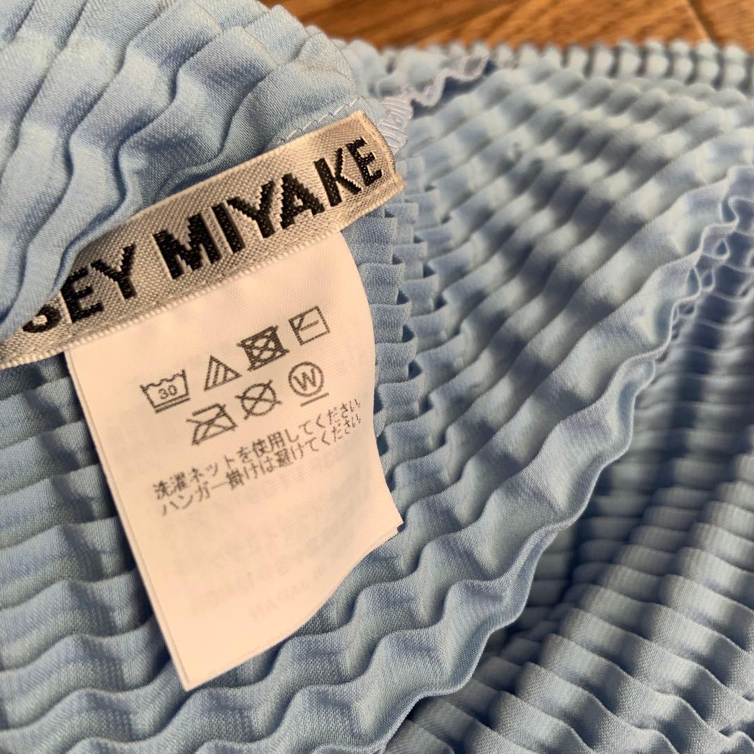 イッセイミヤケISSEY MIYAKEチュニックプリーツトップスワンピース