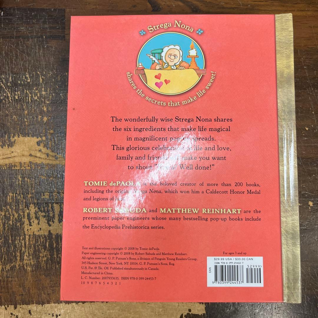 洋書 Brava, Strega Nona!: Pop-Up Book