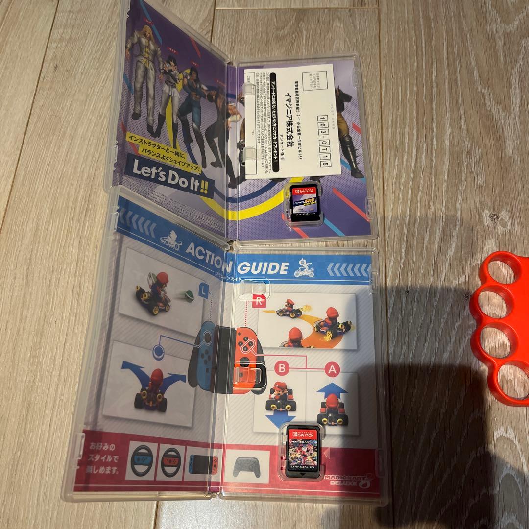 マリオカート、フィットボクシング北斗の拳