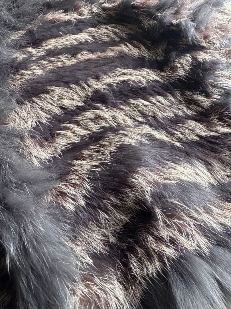 フェアステ ラビット＆フォックス リアルファー ジャケット