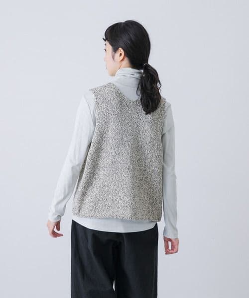 かぐれ テープヤーンニットベスト