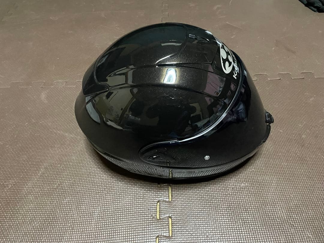 エアロブレード6 Kabuto フルフェイスヘルメット ブラックメタリック　M