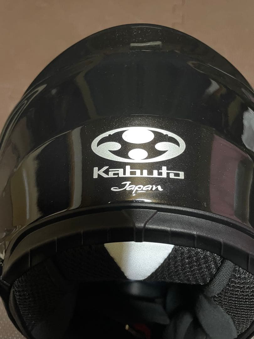 エアロブレード6 Kabuto フルフェイスヘルメット ブラックメタリック　M