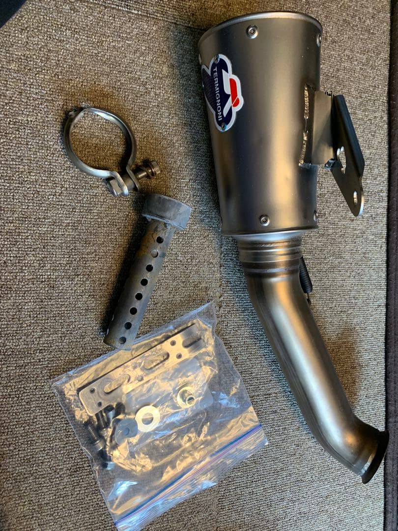 TERMIGNONI マフラー 取り付け金具付き