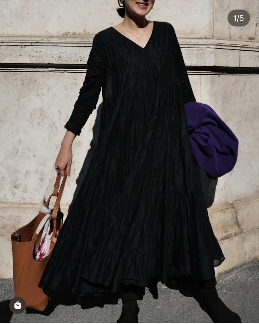 マーレット×ロンハーマンSolis Maida Midi ドレス