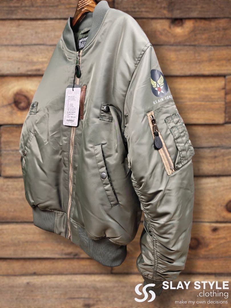 新品 10%off L *WII USAF 2025 MA1セージグリーン