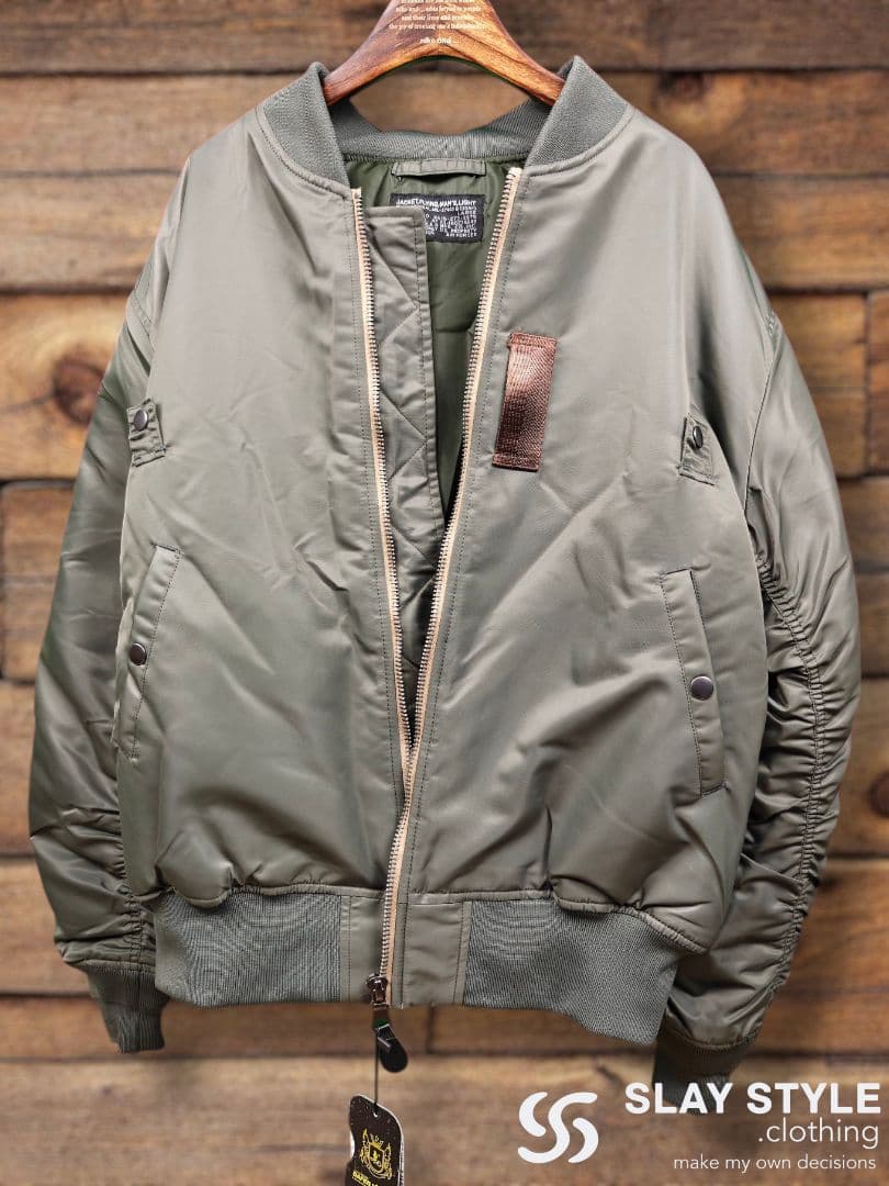 新品 10%off L *WII USAF 2025 MA1セージグリーン