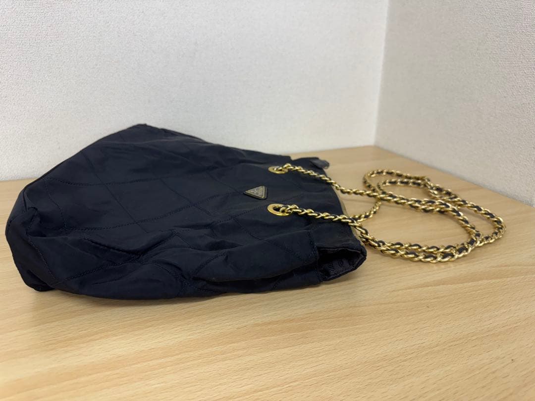 PRADA バッグ チェーン プラダ ナイロン ショルダー　トートバッグ