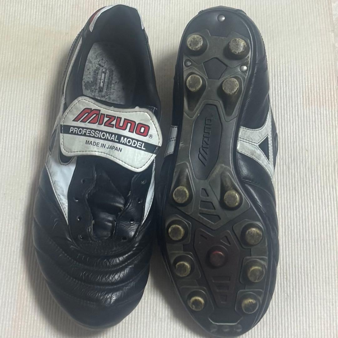 25.5cm モレリア サッカースパイク ミズノ HG メイドインジャパン