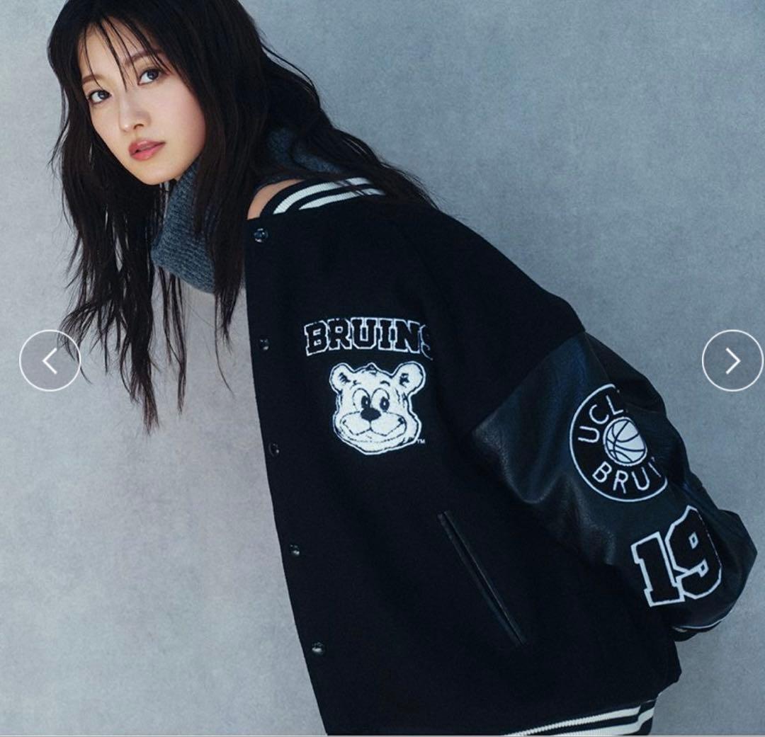 完売色♥️新作新品✨ SNIDEL 【UCLA/NUTMEG】スタジャン