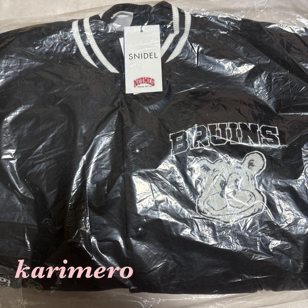完売色♥️新作新品✨ SNIDEL 【UCLA/NUTMEG】スタジャン