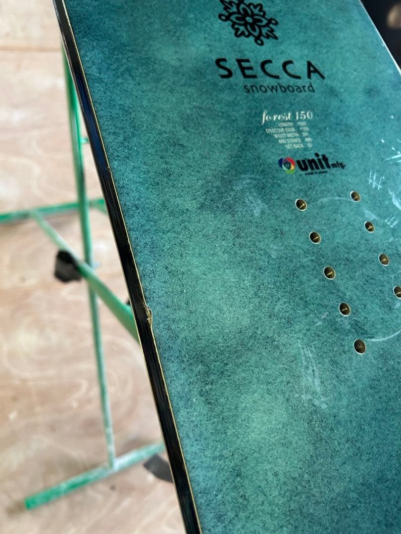 SECCA スノーボード　forest150