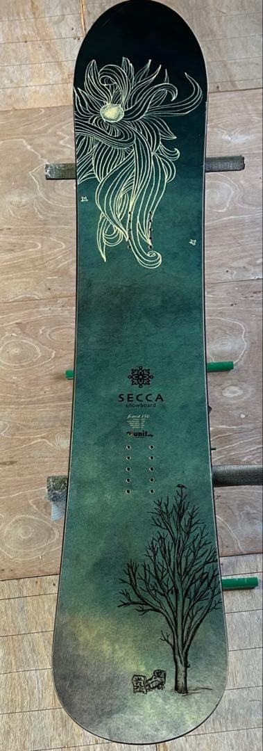 SECCA スノーボード　forest150