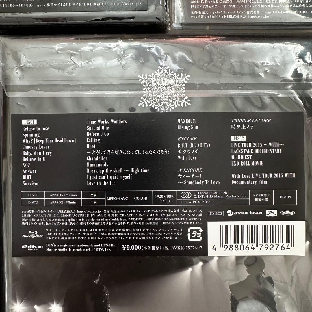 TOHOSHINKI ライブツアーDVD Blu-ray