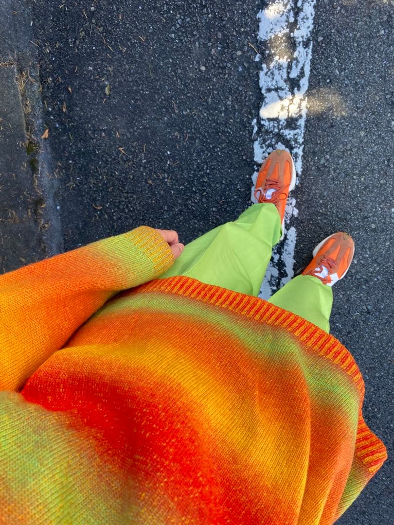 TTT MSW Kasuri Knit polo ニットポロ