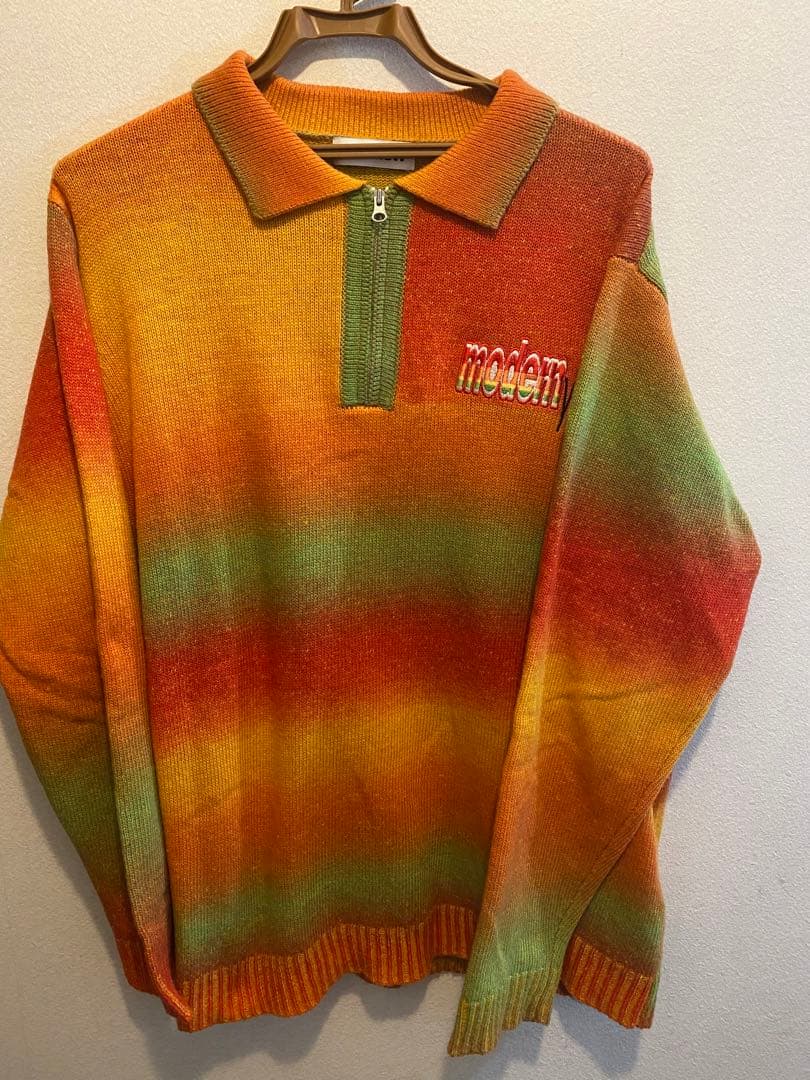 TTT MSW Kasuri Knit polo ニットポロ