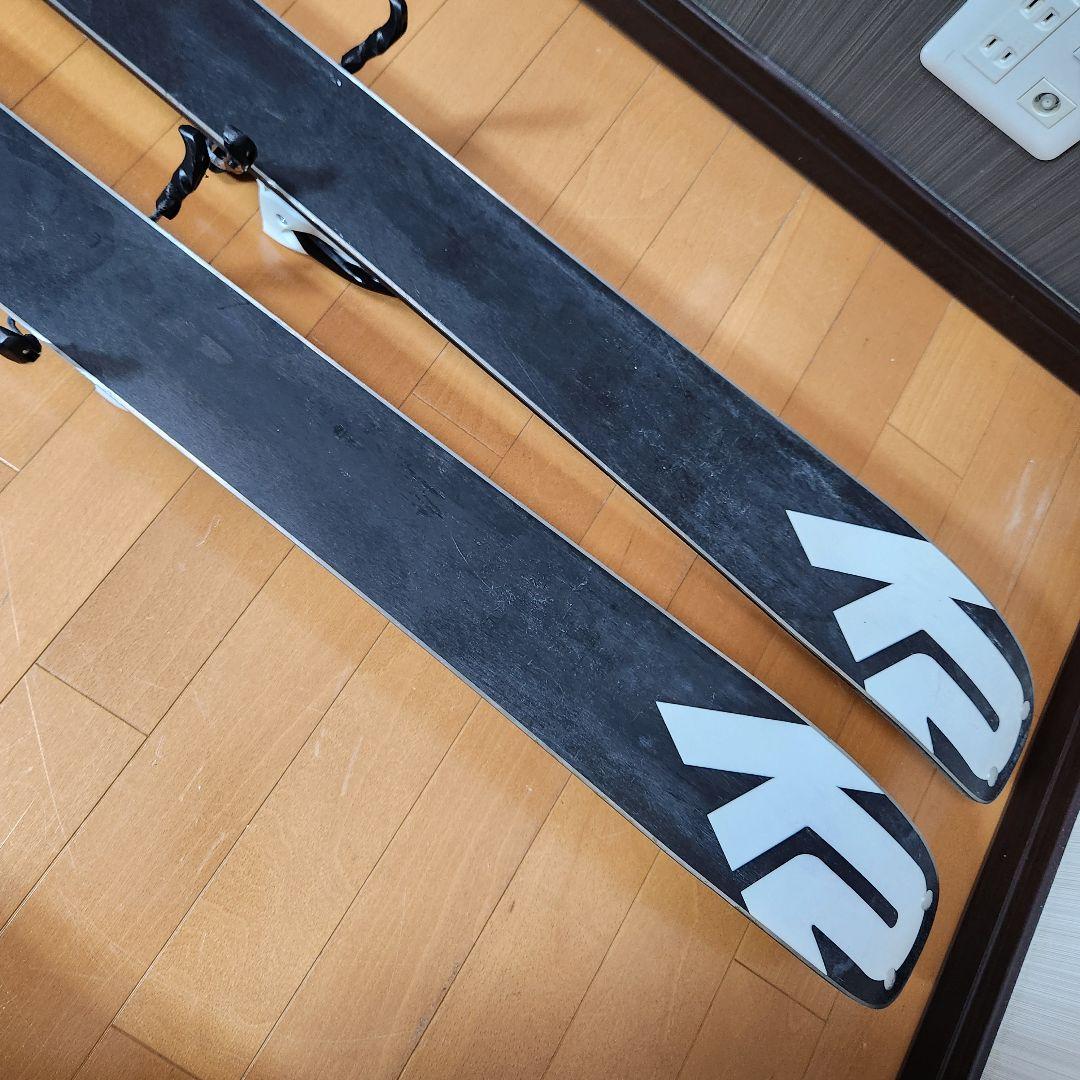 【良品】K2 SIGHT スキー 159cm ツインチップ 太板