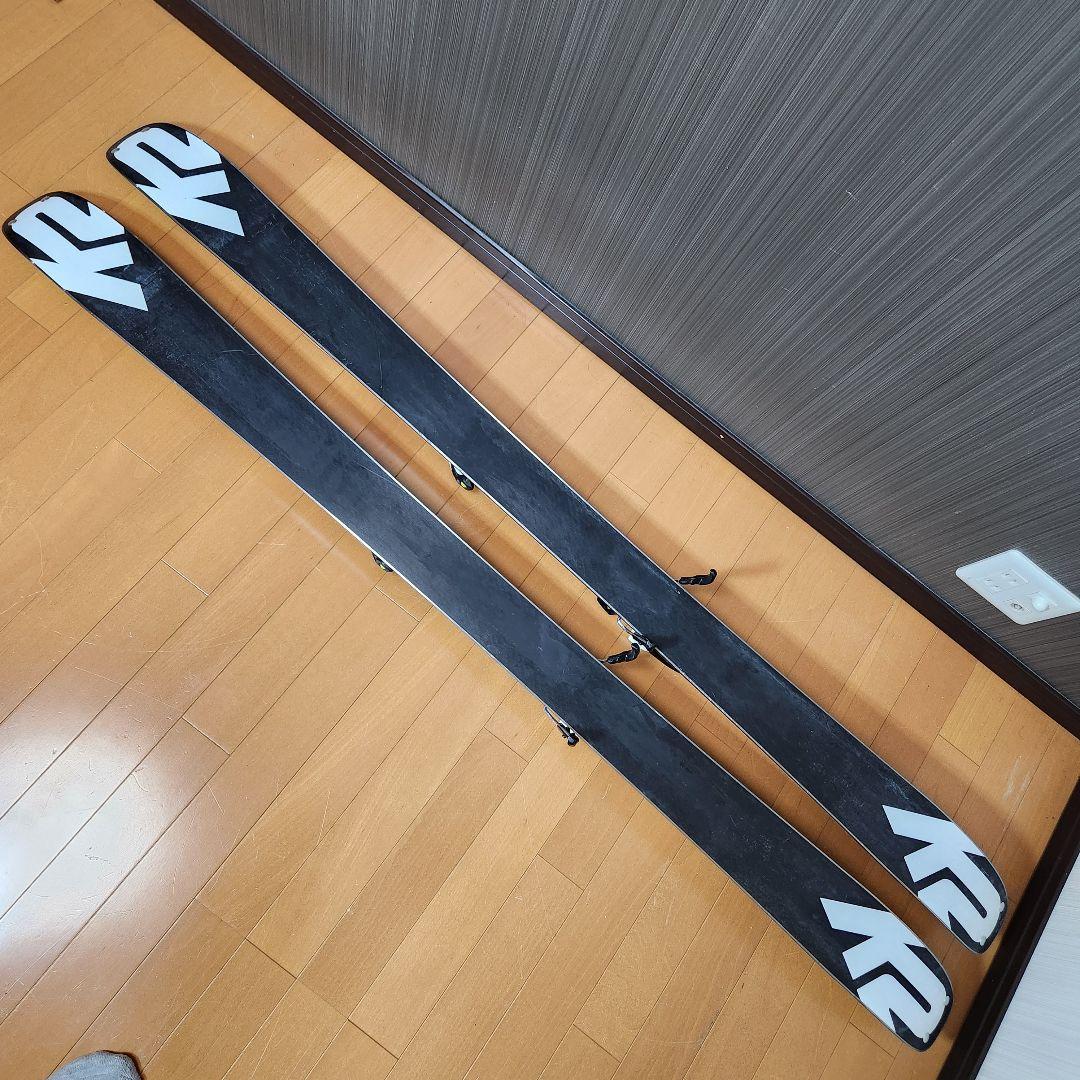 【良品】K2 SIGHT スキー 159cm ツインチップ 太板
