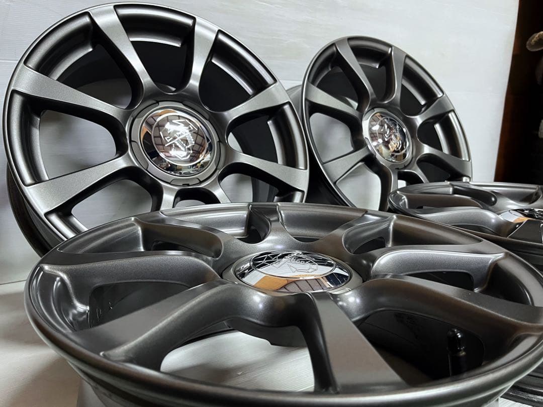 美品★アバルト595純正8スポーク★PCD98 6.5J+35★ABARTH★