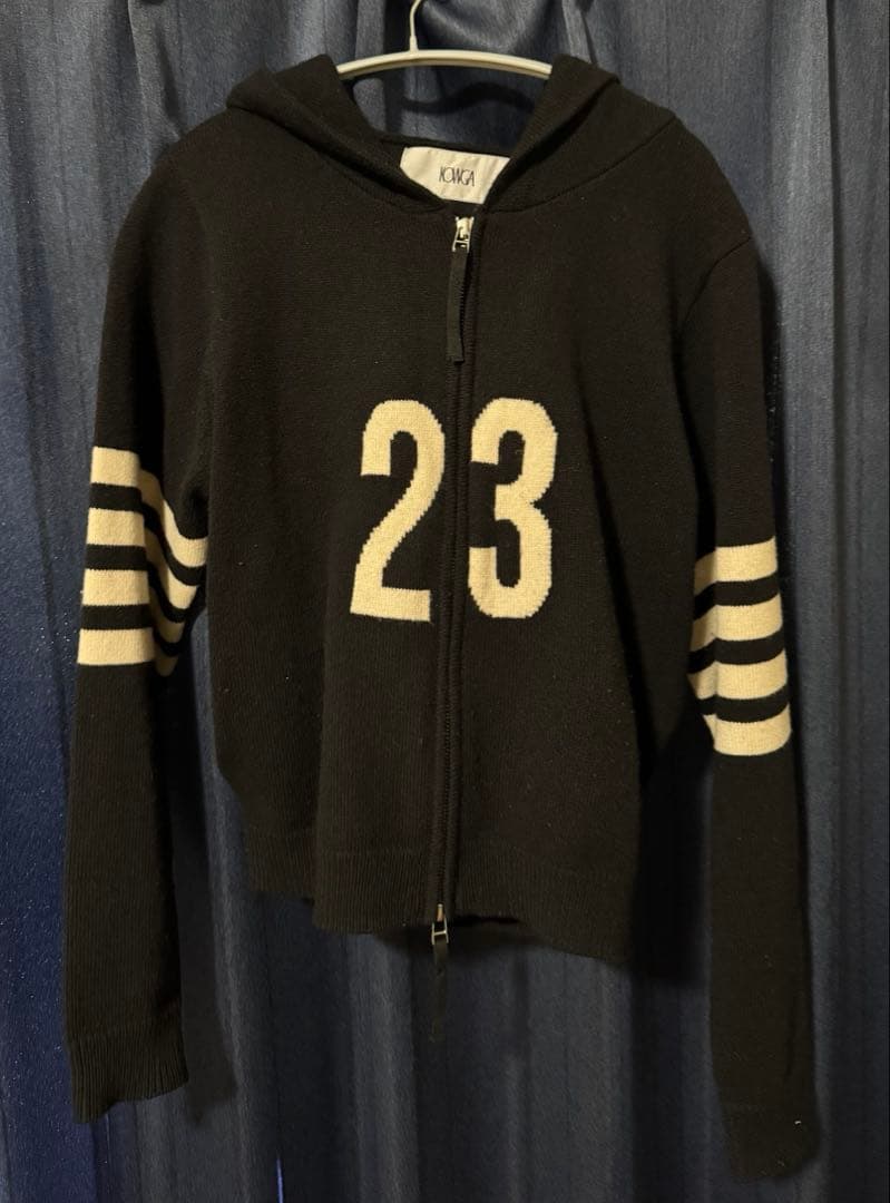 KOWGA FOOT BALL KNIT HOODIE パーカー　S