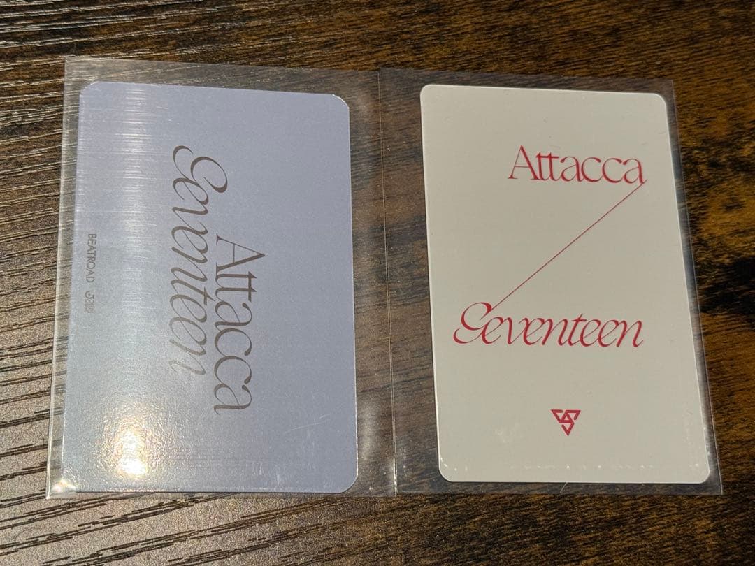 SEVENTEEN attacca ラキドロ ジョンハン ヨントン　トレカ