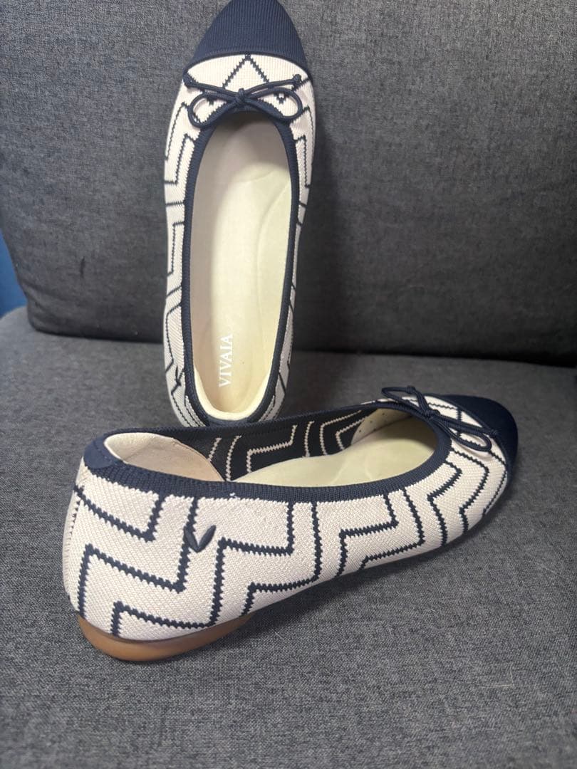 【VIVAIA】[Tiana] アーモンドトゥ フラットシューズ