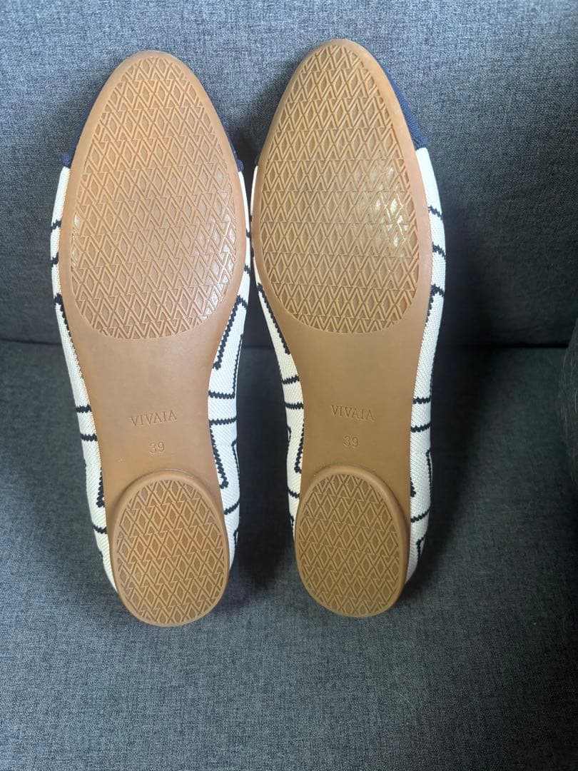 【VIVAIA】[Tiana] アーモンドトゥ フラットシューズ
