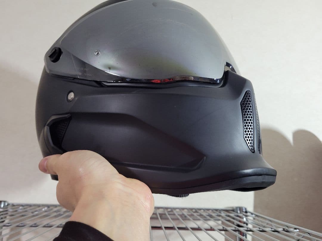 Ruroc コア フルフェイスヘルメット マットブラック M/Lサイズ