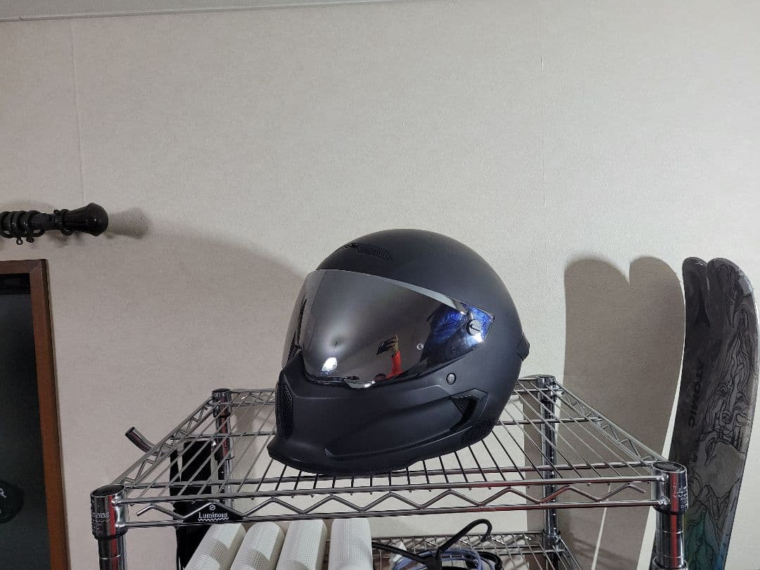 Ruroc コア フルフェイスヘルメット マットブラック M/Lサイズ