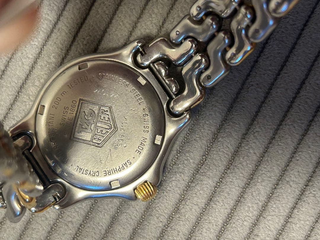 タグ・ホイヤー クォーツ 腕時計 シルバー/ゴールド