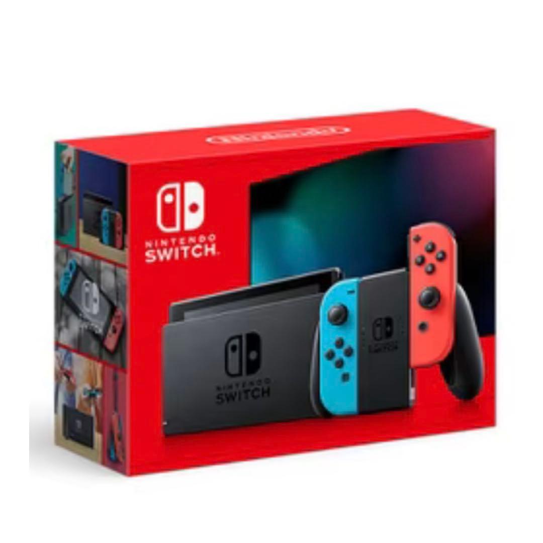 【中古】Switch ネオンブルー