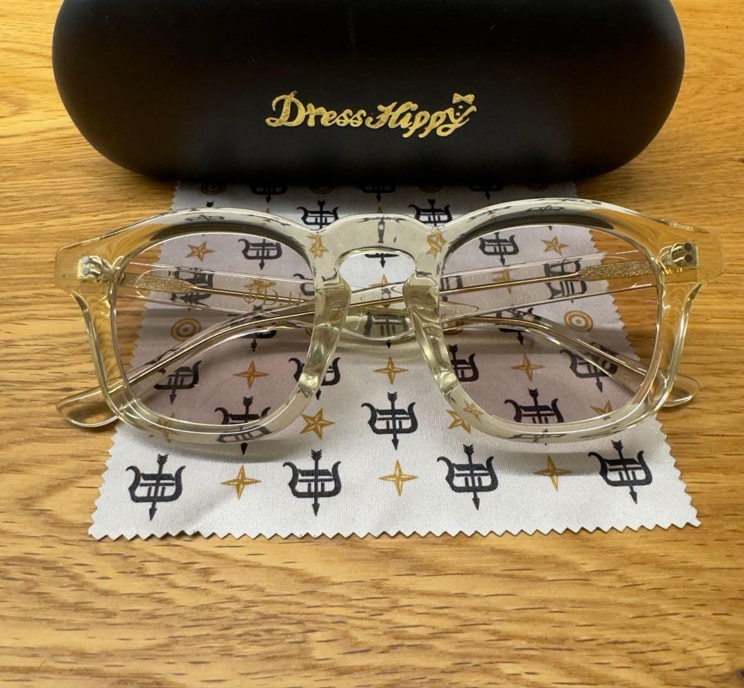 新品 DRESS HIPPY DH-BOSTON Y.CLEAR L.BROWN