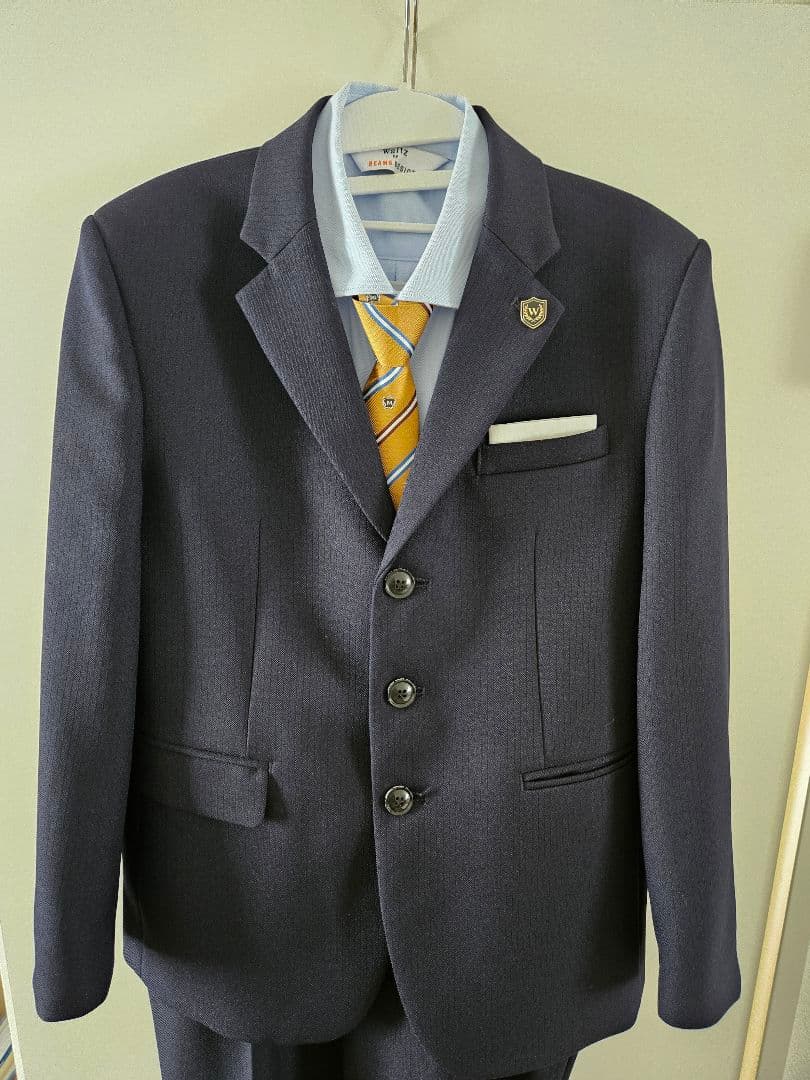 【男の子】 スーツ 150B(濃紺)／waltz by BEAMS DESIGN