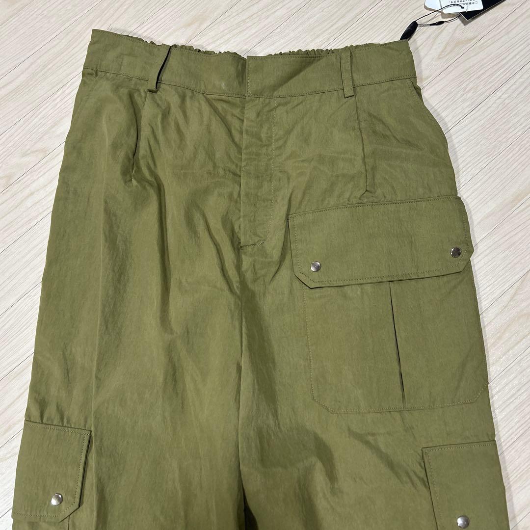 【定価27,500円】ヤマダヤ　日本製　カジュアルロングパンツ　カーキ　M