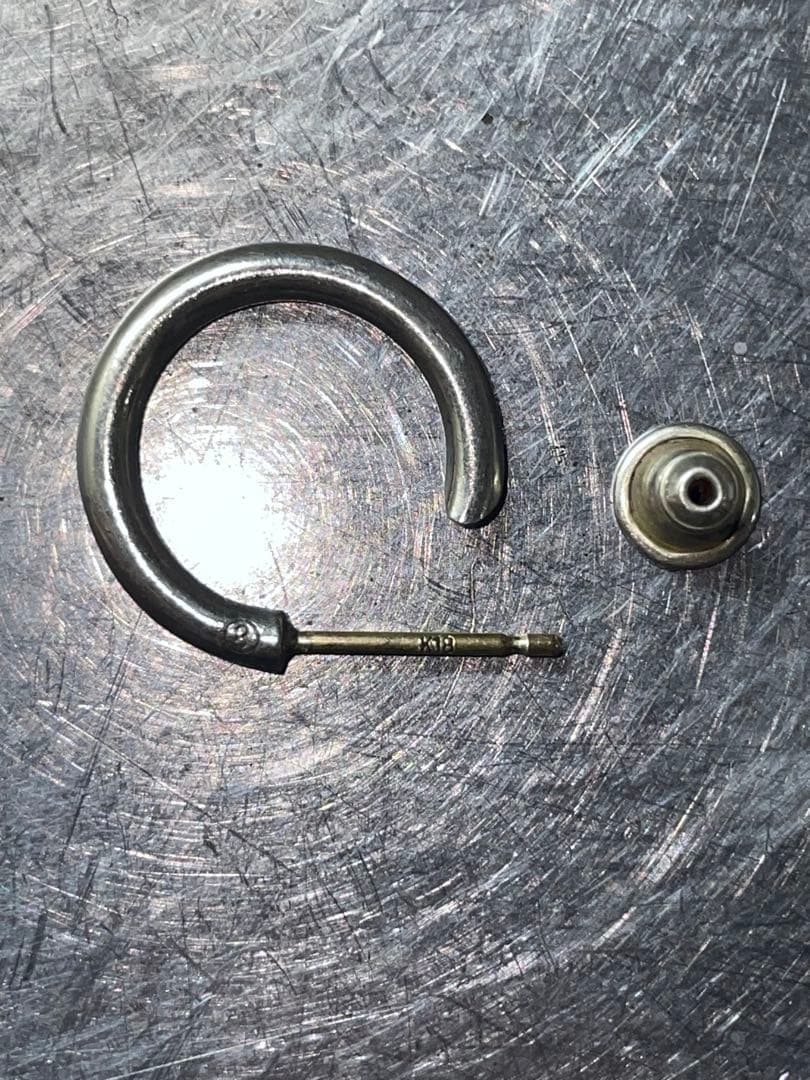 career ring プラシーボ　301 シルバー925 / 18Kポスト