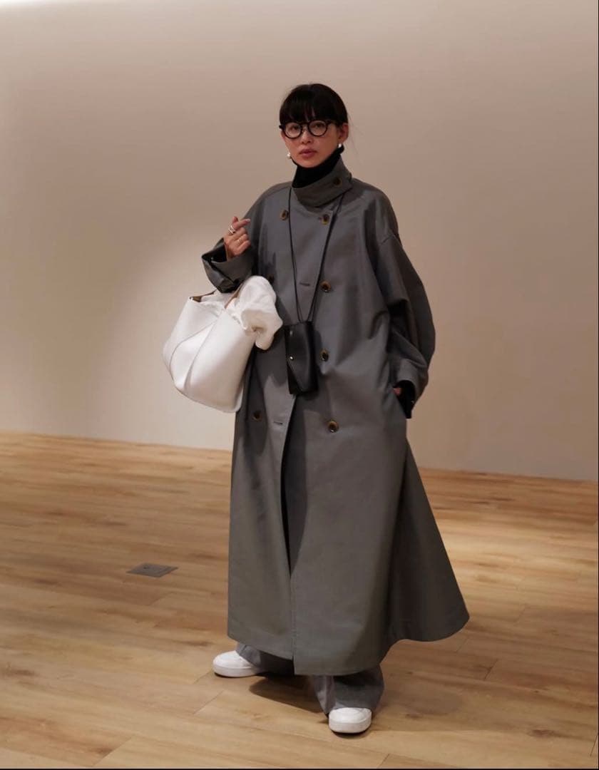 ETRÉ TOKYO スタンドカラーロングコート