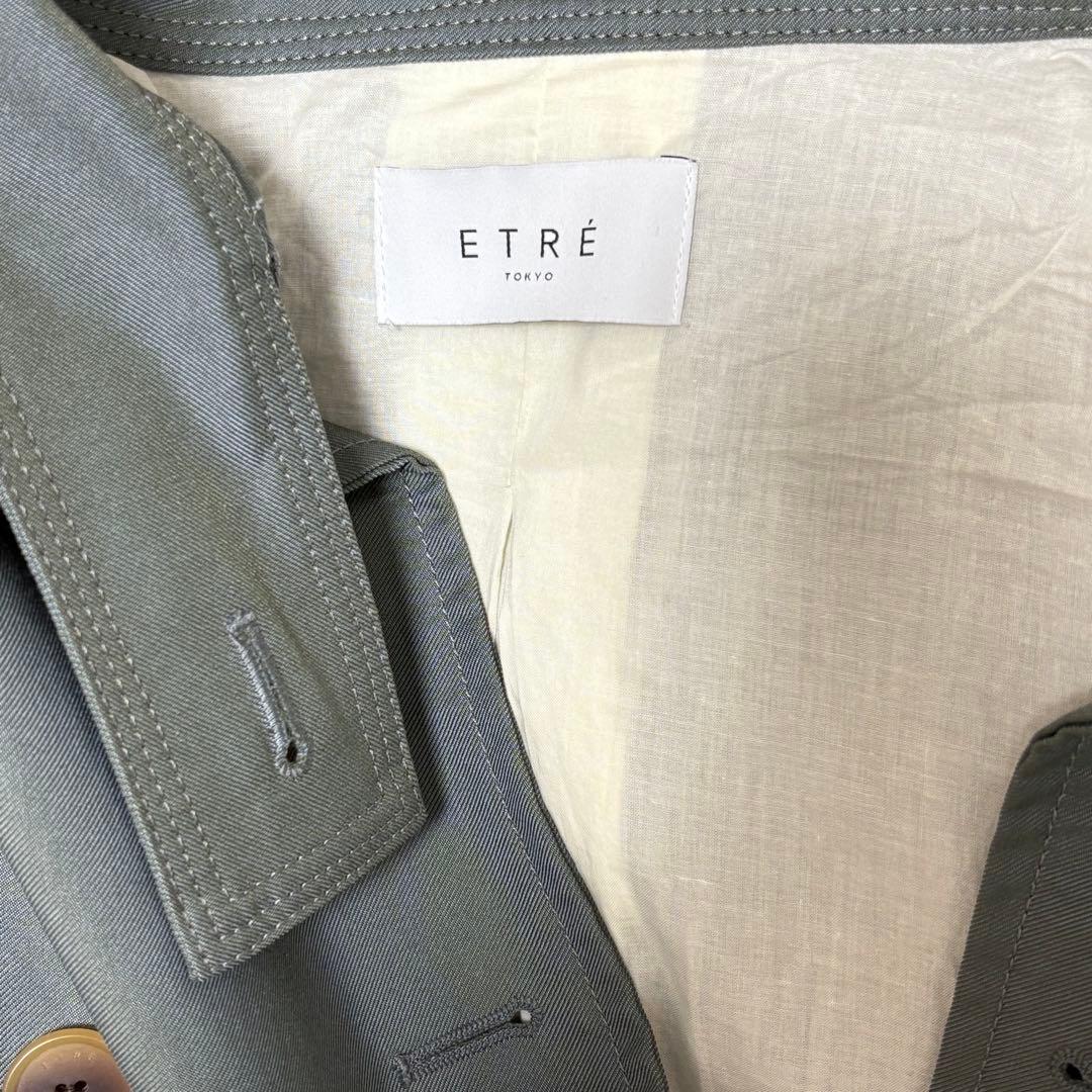 ETRÉ TOKYO スタンドカラーロングコート