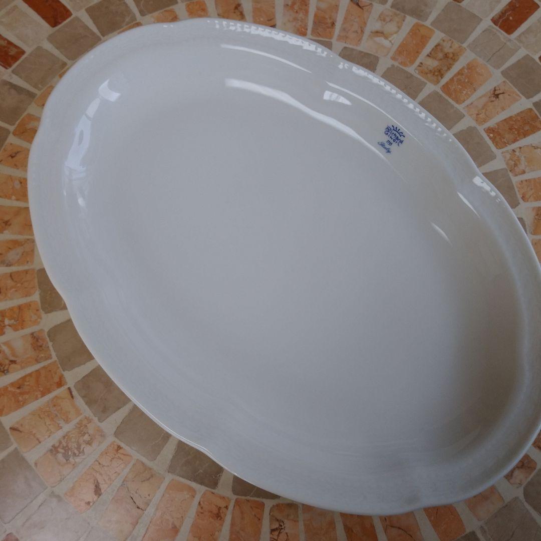 リチャードジノリ・ボンジョルノブルーロゴ・オーパルブラター