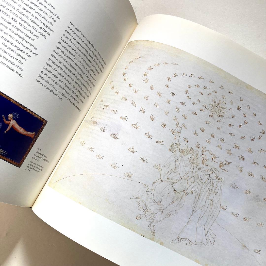 Botticelli dante ボッティチェリ ダンテ 神曲 大型画集