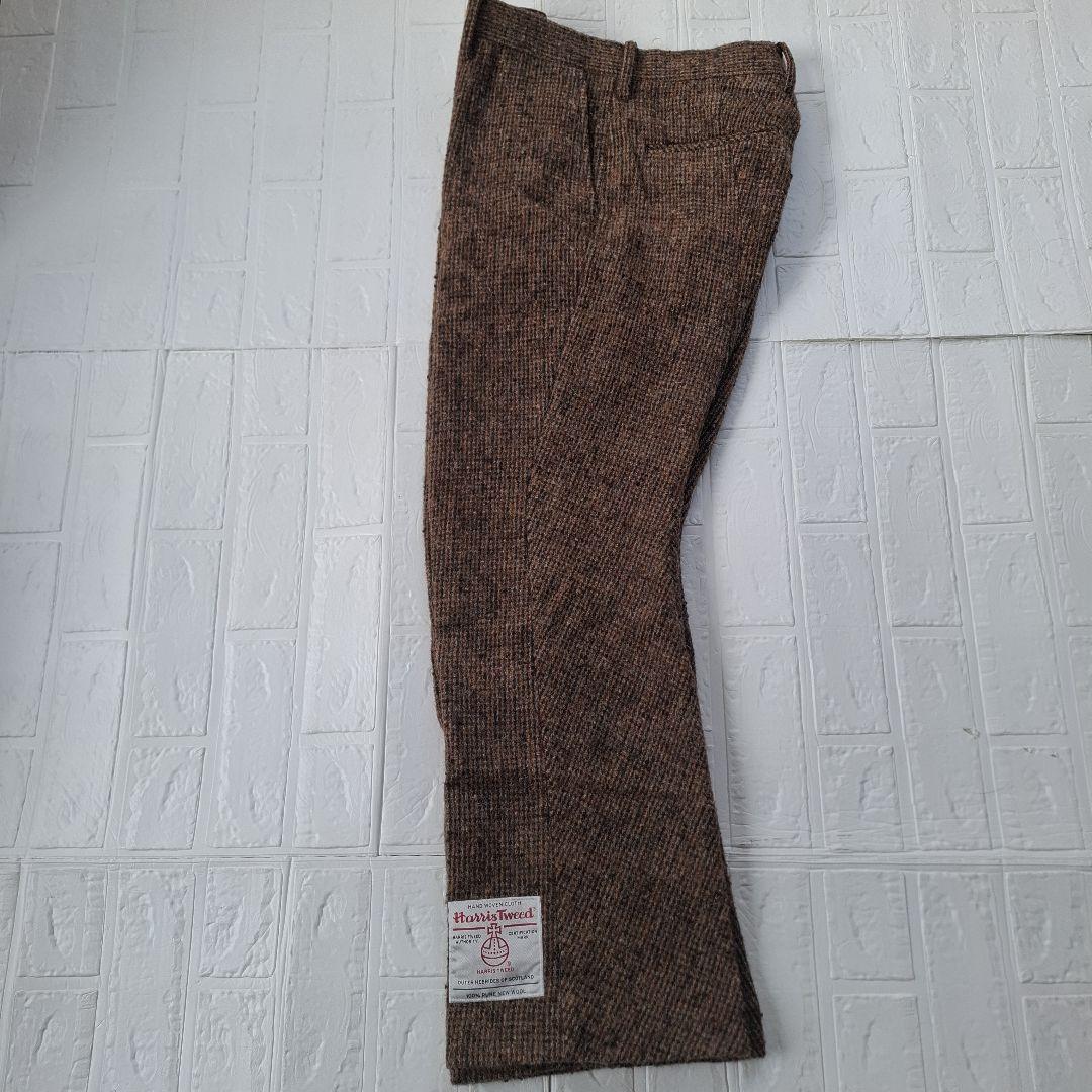 doublet ハリスツィードパンツ M ブラウン茶