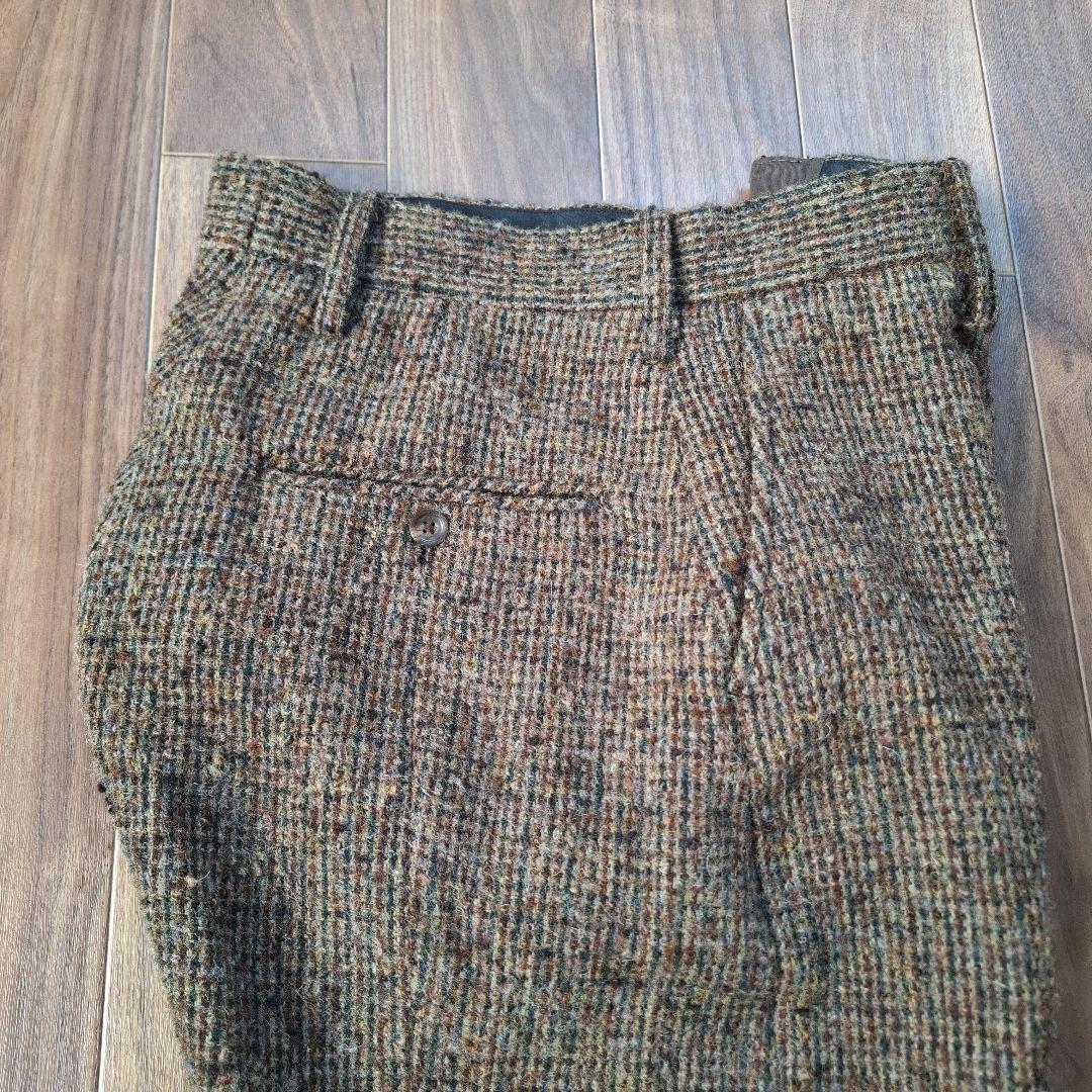 doublet ハリスツィードパンツ M ブラウン茶