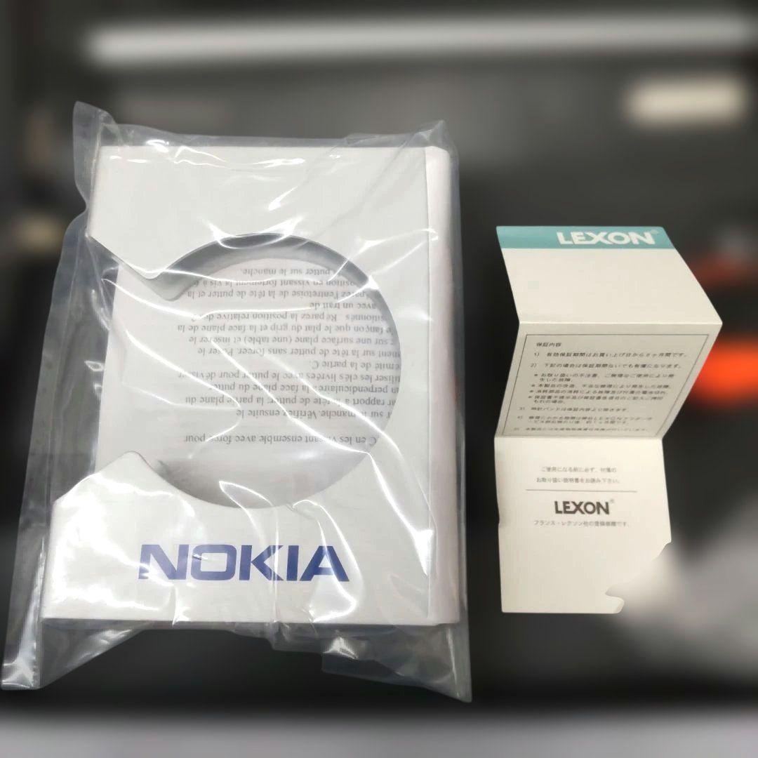 【新品未使用・希少】LEXON レクソン NOKIA 携帯パターゴルフ用具セット