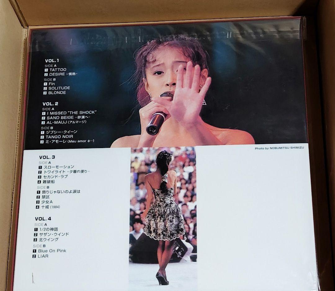 中森明菜イーストライブ　レコード　未使用　42周年クリアファイル