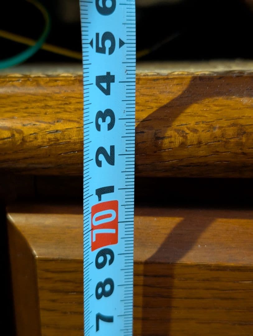 makさん専用オーク材 5段チェスト ブラウン