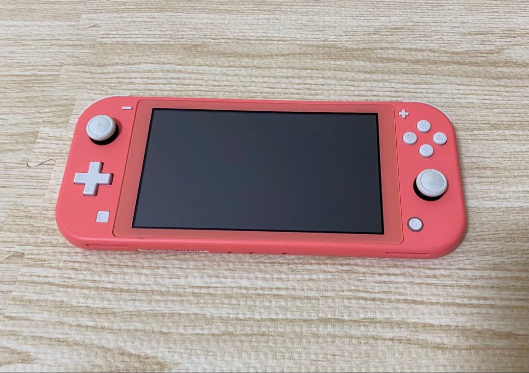 【美品】Nintendo Switch Lite コーラルピンク あつ森ソフト付