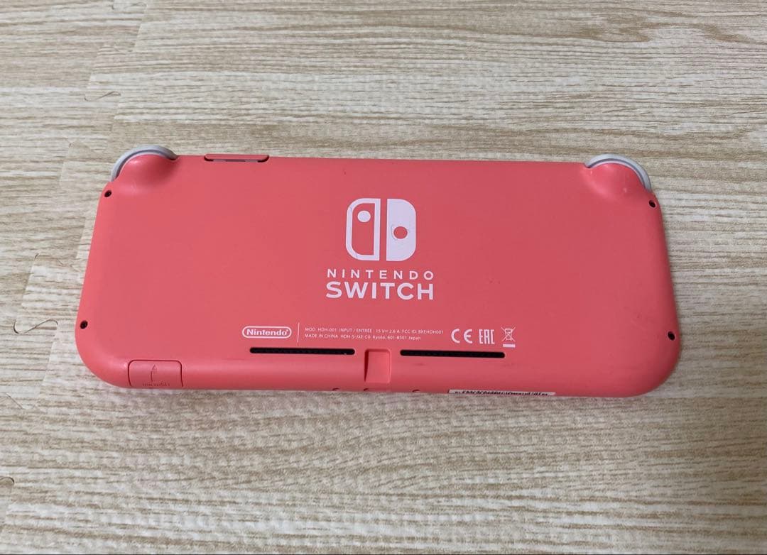 【美品】Nintendo Switch Lite コーラルピンク あつ森ソフト付