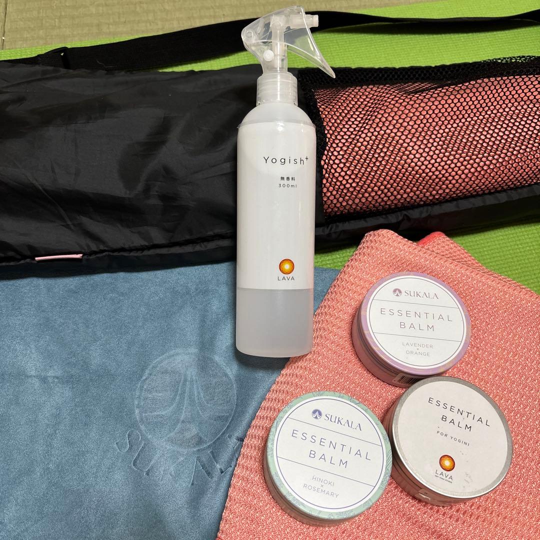 値下げ　lava ヨガマット　バーム　ミスト　全8点セット