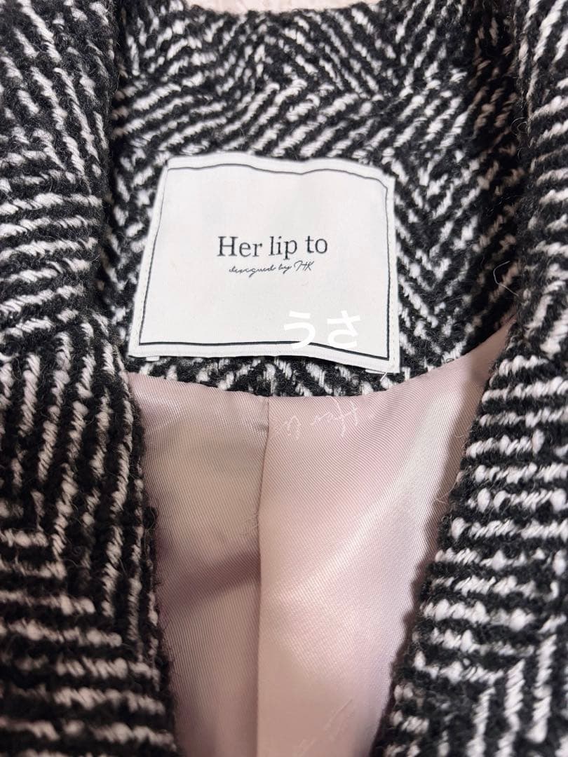 ジャケット・アウター Herringbone Wool-Blend Classic Coat