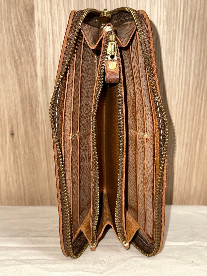 analogico アナロジコ　ラウンドファスナー長財布